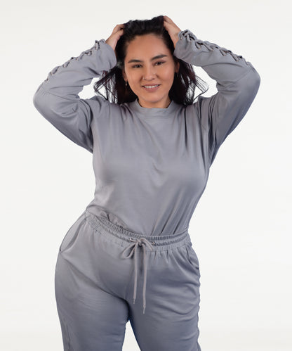 SET  COMFY STRIPS. SET DE POLO Y PANTALÓN