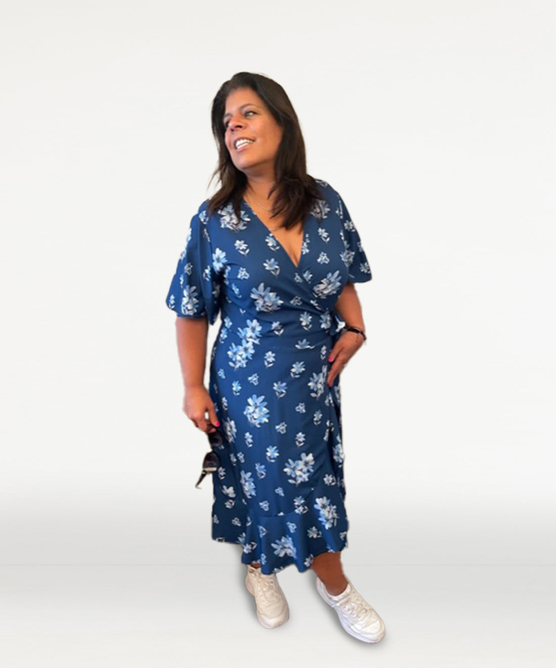 VESTIDO ENVOLVENTE FLORA