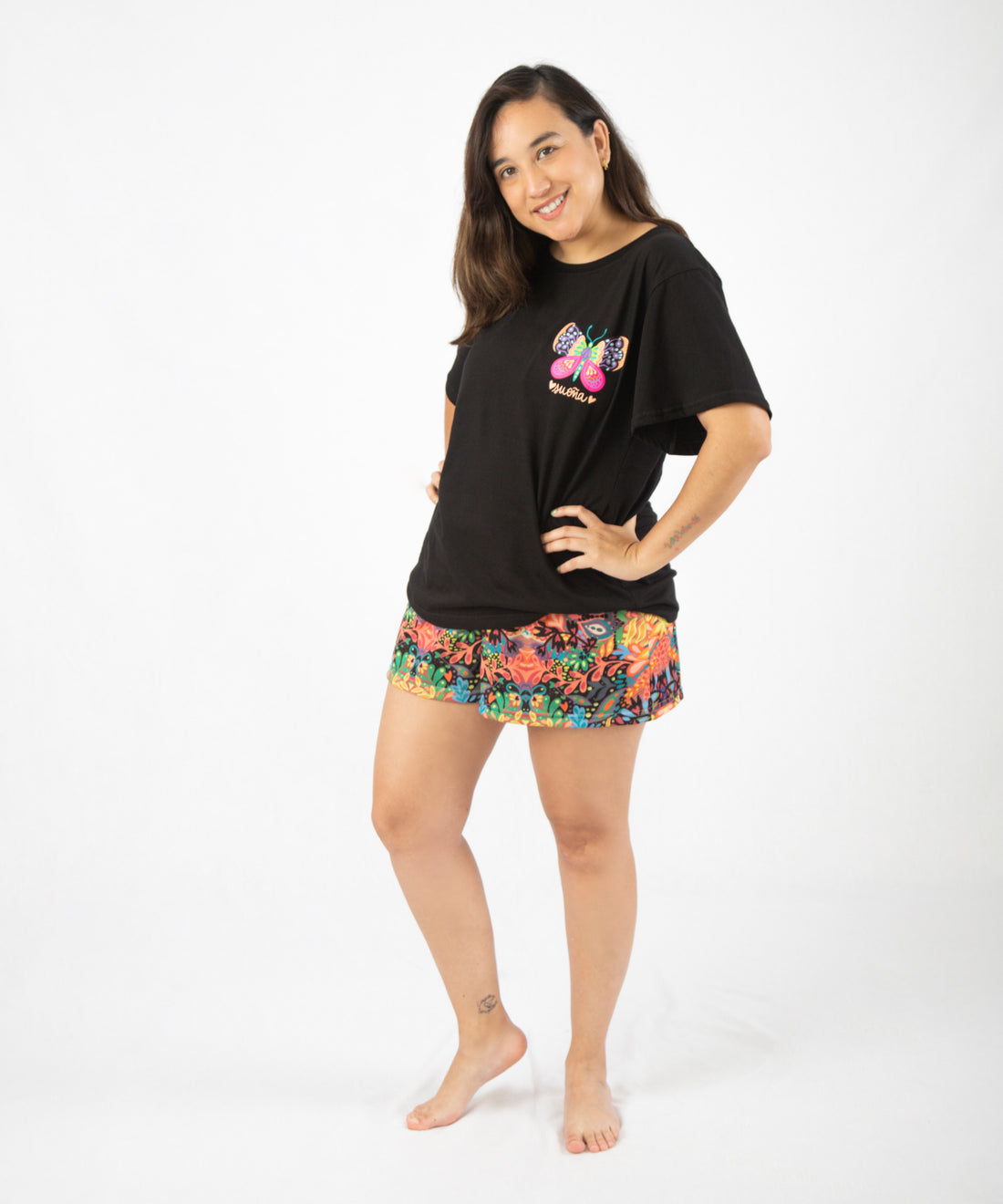 PROMO 2 x s/.200: PIJAMA FOLKI SET DE POLO DE MANGA CORTA Y SHORT